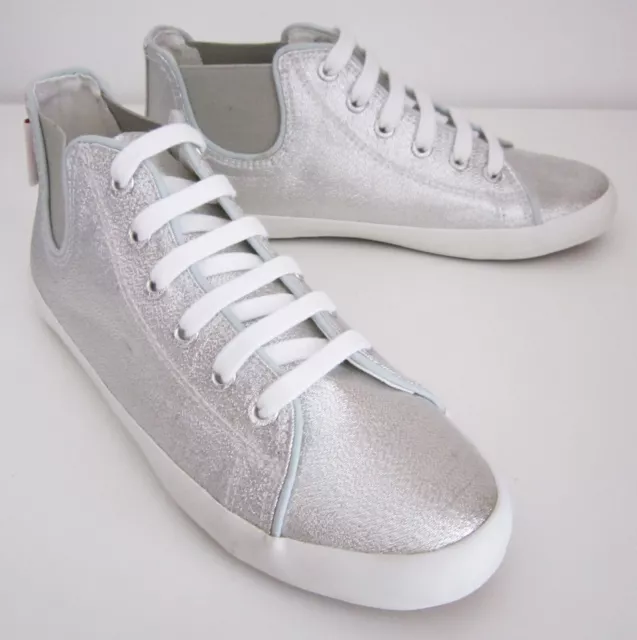Superga best sale alte argentate