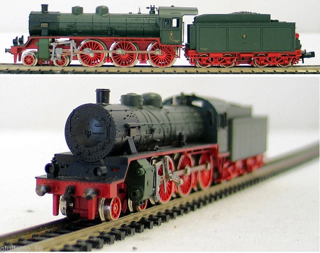 Minitrix 16898: DCC Digital Locomotive à vapeur BR 89.8 DB Ep. III 1:160