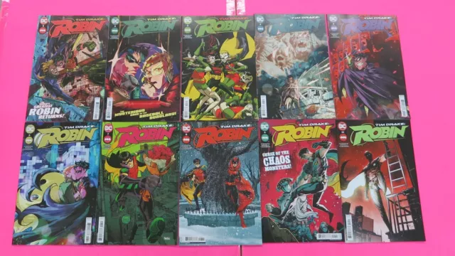 Tim Drake Robin # 1,2,3,4,5,6,7,8,9,10  COMIC DC 2022 10 LOT