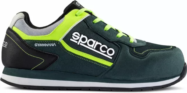 Sparco Gymkhana S1P Shoes Boots green yellow - size 44