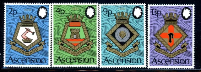 Ascension Scott # 166 - 169 - MNH - CV=$13.40           (14-C186)