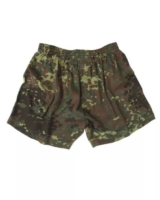 Boxer Shorts Mil-Tec® flecktarn, Camping, Outdoor, Military   -NEU-