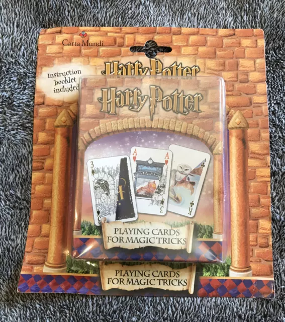 JEU DE CARTE A Jouer HARRY POTTER TOUR DE MAGIE CARTA MUNDI PLAYING CARD Neuf