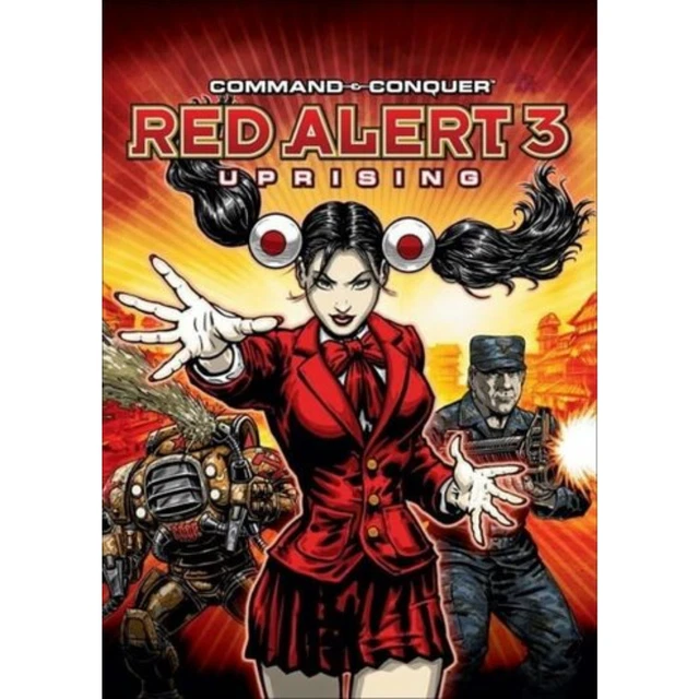COMMAND CONQUER Red Alert Classic PC CD ROM Real Time Strategy 