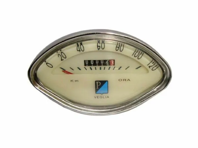 Tachometer KOSO analog Ziffernblatt: blau/rot mit Drehzahlmesser (-15.000),  nur für Modelle mit analogem Tacho
