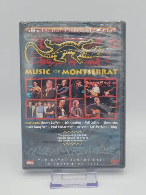 Music for Montserrat (DVD, 1997)- Paul McCartney, Elton John, Sting and more