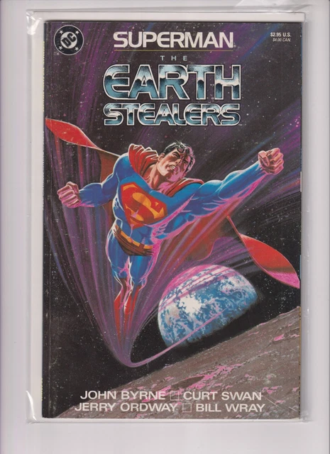 Superman The Earth Stealers John Byrne Jerry Ordway Curt Swan Bill Wray