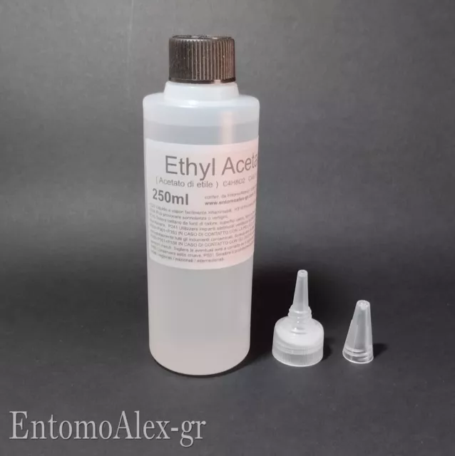 ACETATO DI ETILE 250ml  99,5%  etere ANALISI ethyl acetate