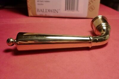 Baldwin 5440.030.RDM Solid Brass Door Knob, Dummy with 5048 Rose and mount. New