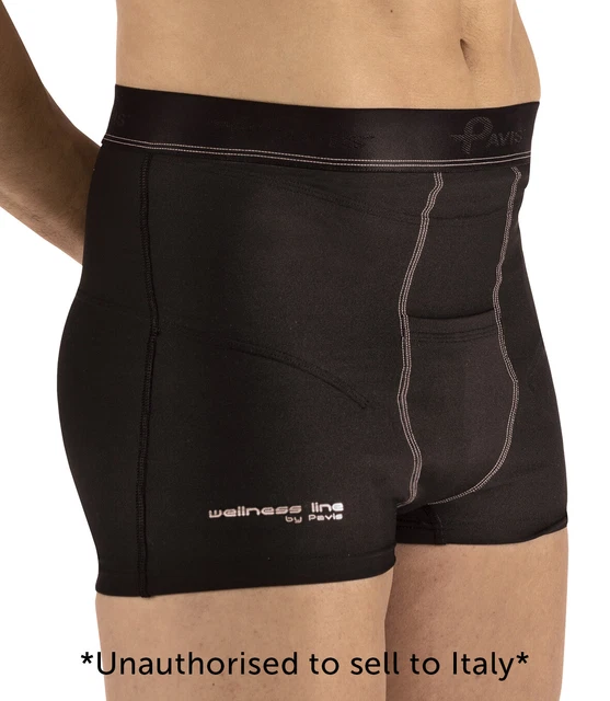 INGUINAL HERNIA SUPPORT Compression Boxer Shorts, Scrotal Hernia