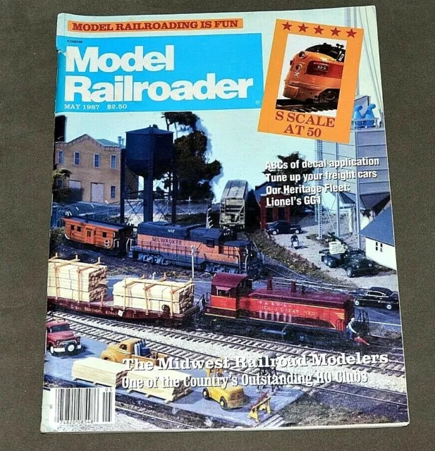 Model Railroader Magazine May 1987