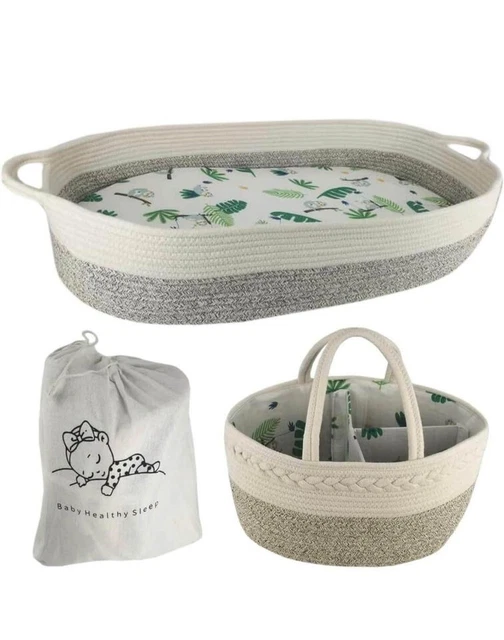 Cozy Tykes Diaper Changing Basket Waterproof Changing pad  Moses basket baby pad