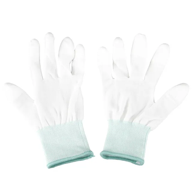 1 Pair ESD PC Computer Working -skid  Skid -static White Gloves  A5L5