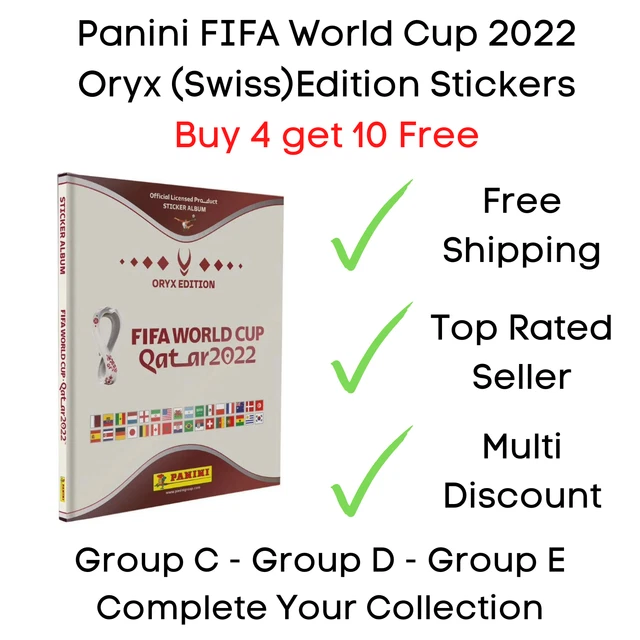 PANINI 2022 FIFA World Cup Qatar Stickers 🚨 BUY MORE & SAVE 1.20