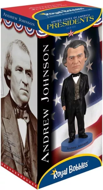 Presidents Andrew Johnson figure Royal Bobbles 11402 2