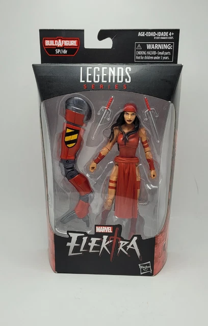 Marvel Legends ELEKTRA SPDR BAF Hasbro NIB SEALED Marvel Legends ELEKTRA SPDR BAF Hasbro NIB SEALED