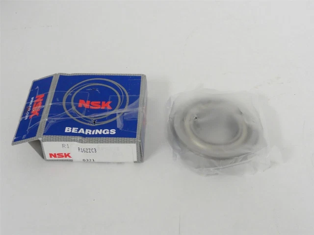 226424 New In Box; NSK R16ZZC3 Ball Bearing; 1" ID; 2" OD; 0.5" Width