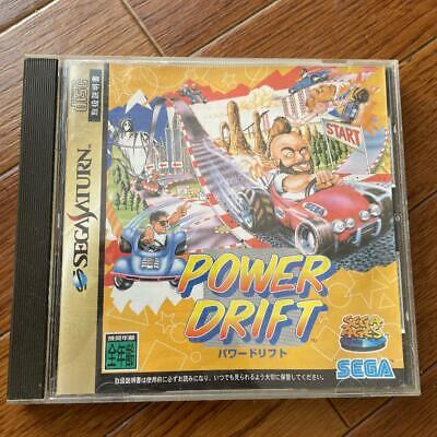 Sega Saturn SS Power Drift rare retro Racing game from Japan