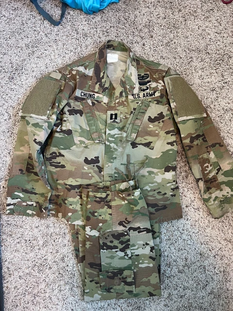 US Army OCP Combat Uniform Multicam Blouse/Trousers Size Small Short - Used