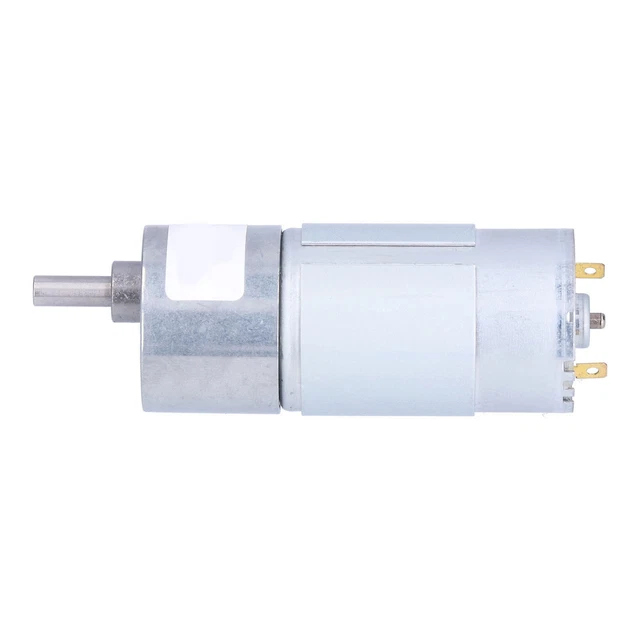 (DC24V 267RMP)DC Gear Motor 6mm Out Shaft Type Forward Reverse Control Speed