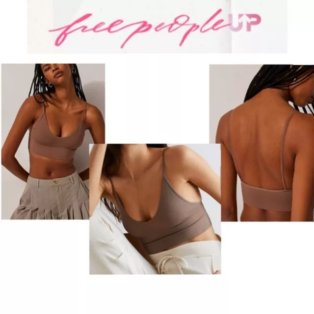 Free People - Intimately - Seamless Ali Low Back Bra in (Multiples Colours  & Pat