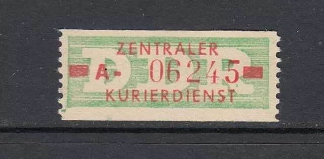 DDR Dienst B ZKD - Mi-Nr. 30 I A ** postfrisch - geprüft Ruscher BPP - Mi. 140.-