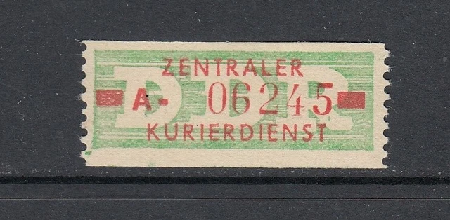 DDR Dienst B ZKD - Mi-Nr. 30 I A ** postfrisch - geprüft Ruscher BPP - Mi. 140.-