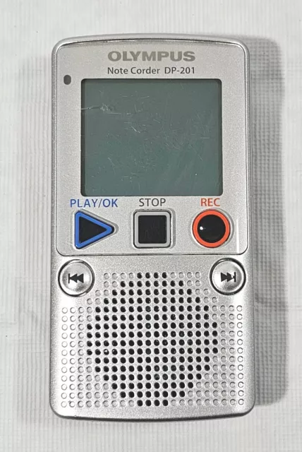 Olympus Note Corder DP-201 Digital Handheld Voice Recorder & Player