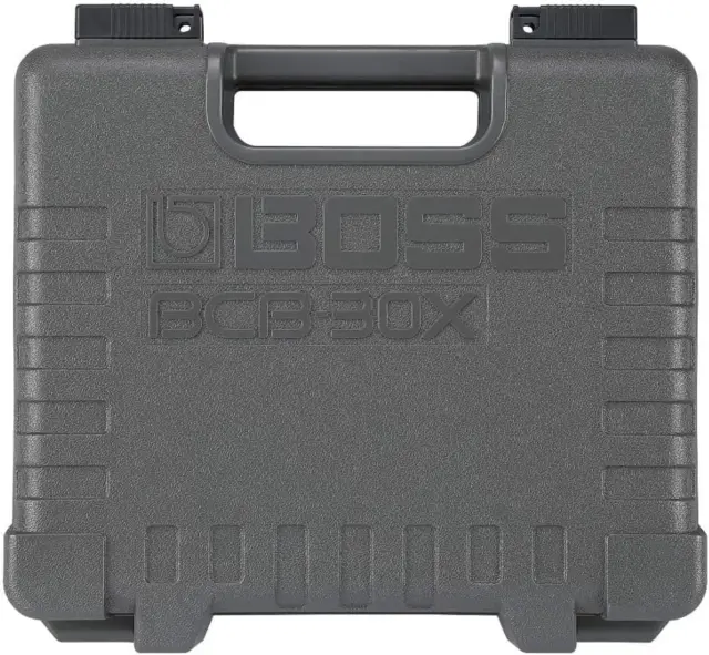 BOSS BCB-30X Ultra-Portable Guitar Effects Pedal Board And Case with Integrated