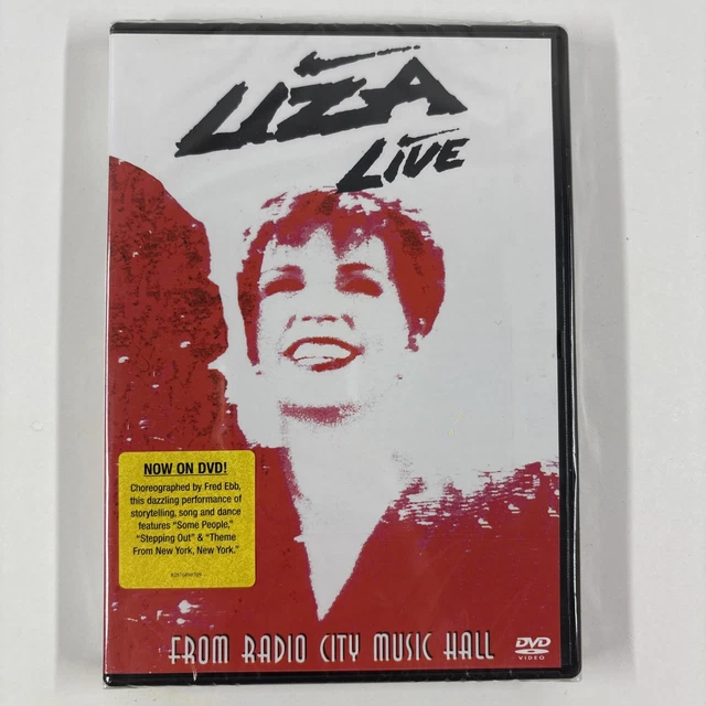 中古】 DVD LIZA MINNELLI LIVEFROM RADIO CITY MUSIC HALL 輸入