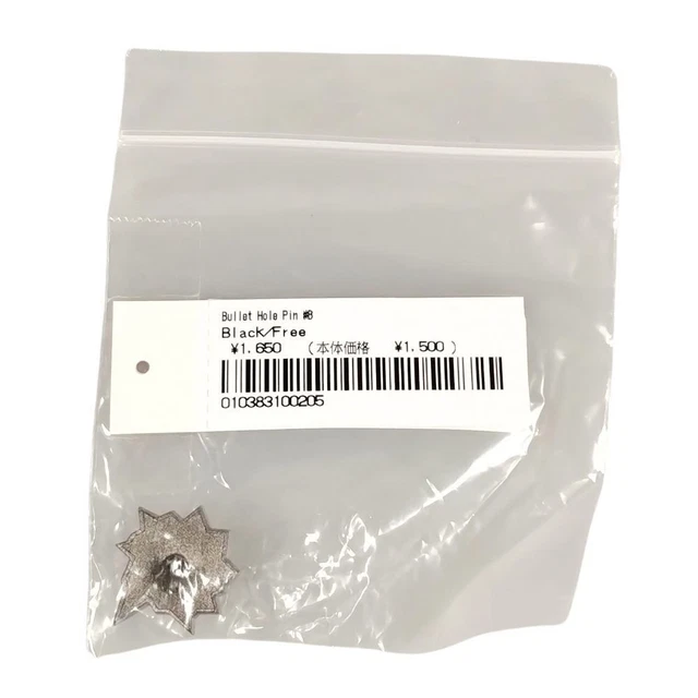 アクセサリー 2set Supreme/Nate Lowman Bullet Hole Pin Brand New Supreme/Nate Lowman Bullet Hole Pin Orange Japan