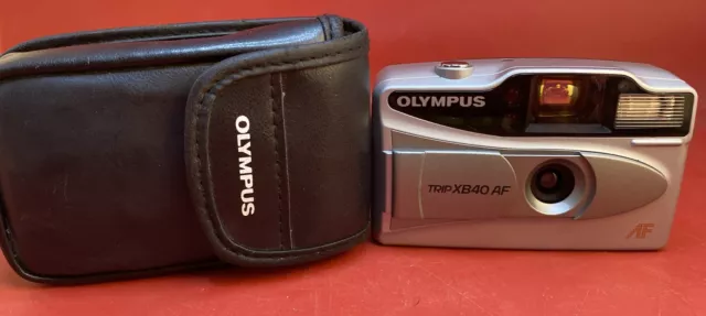 Olympus Trip XB40 AF 35mm Camera Auto Focus Point & Shoot - Fully Working