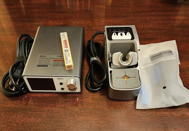 AIXUN T3B Soldering Station w/ T210 Soldering Pen for Mobile Phone Repair