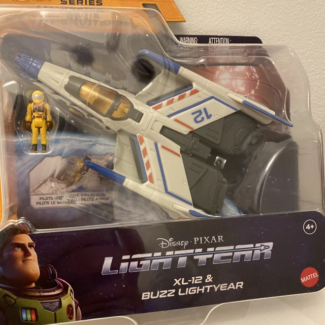 DISNEY PIXAR LIGHTYEAR xl01 and buzz lightyear mattel Hyperspeed