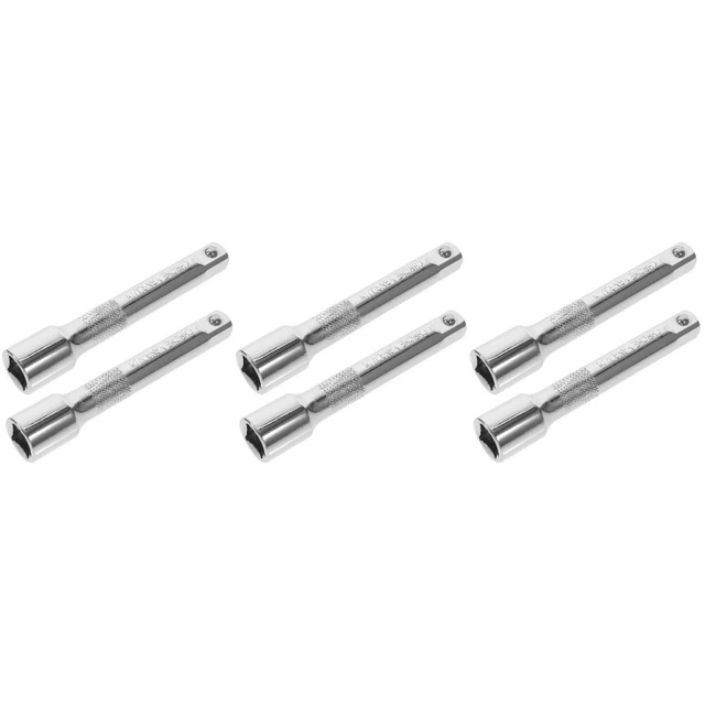 6 piezas Extensor de llave universal cabezal de transmisión de extensión 1/2 extensión de unidad