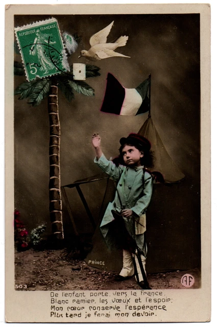 CPA Military ""De l'Enfant porte towards France Blanc Ramier, le voueux... AF