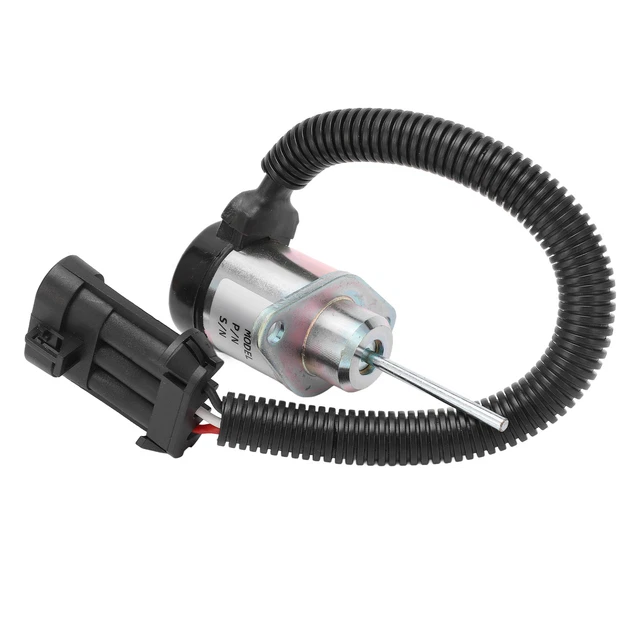 12VDC Moteur Diesel Arrêt Électrovanne Pompe À Carburant Vanne 'arrêt Outil