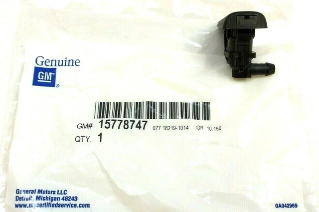 GM OEM Windshield Wiper Washer-Nozzle Spray Jet 20820073 - Foto 3