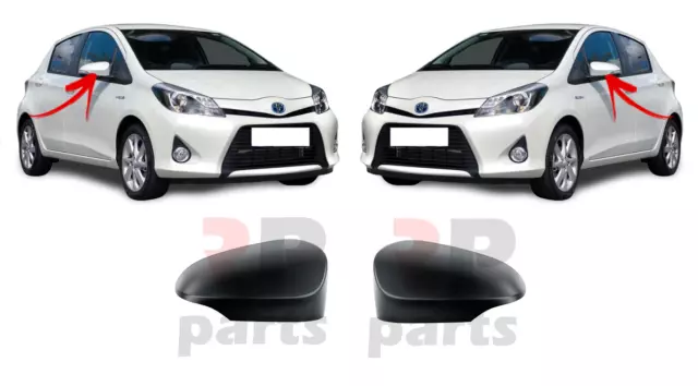 Pour Toyota Yaris 2011 - 2019 Nouveau Capuchon De Couverture De Rétroviseur...