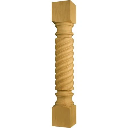 OSBORNE WOOD PRODUCTS 1729M 35 1/2 x 5 Rope Island Leg in Soft Maple
