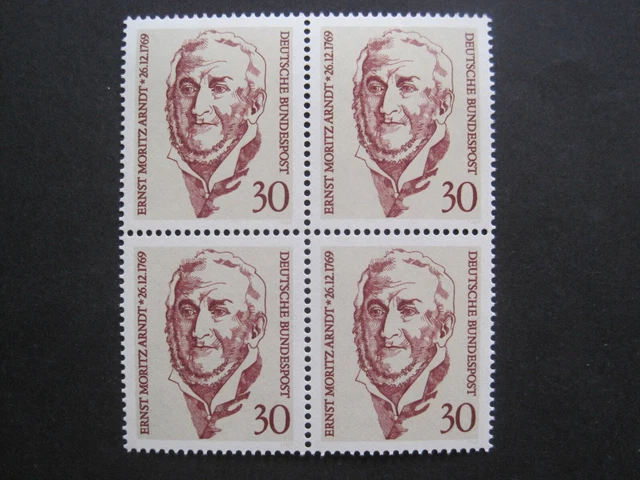 Bund  MiNr. 611  Viererblock postfrisch**   (AG 639)