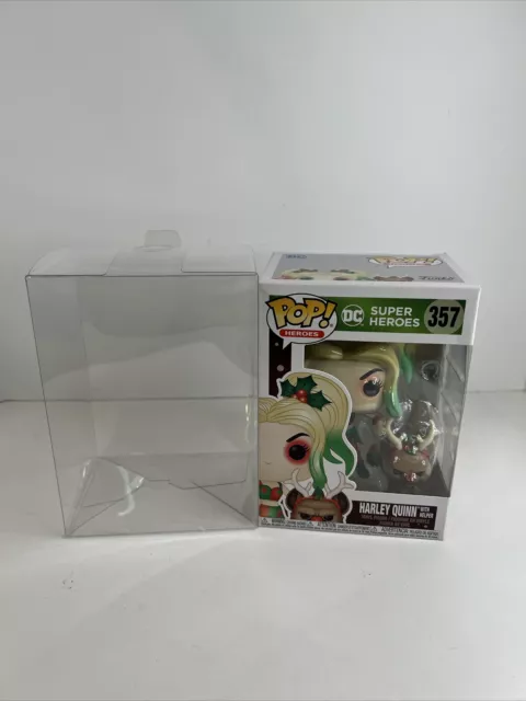 Funko Pop - HARLEY QUINN With Helper #357 - Super Heroes DC Holiday - Protector