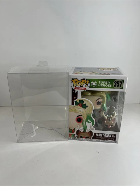 Funko Pop - HARLEY QUINN With Helper #357 - Super Heroes DC Holiday - Protector