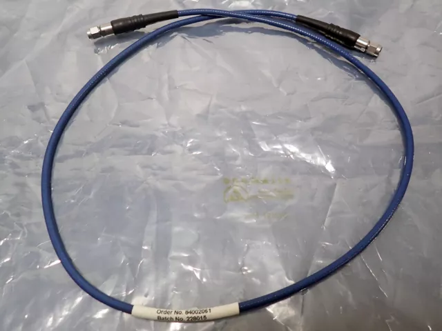 HUBER + SUHNER 36" SUCOTEST 18 ST18/SMAm/SMAm/36 MALE SMA TO MALE SMA RF CABLE