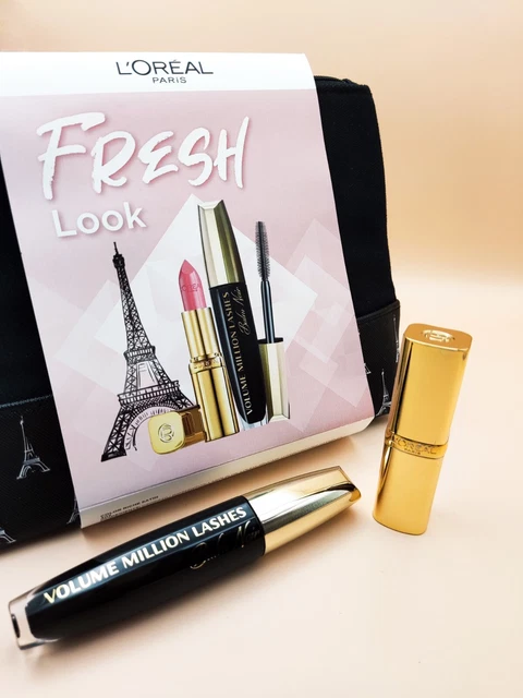 LÒRÉAL PARIS Set, Volume Million Lashes , Lippenstift Nr.303 , FRESH LOOK 💄,NEU