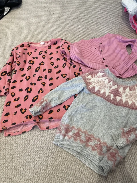 Girls Bundle Of Clothes Age 4-5 Next Fat face John Rocha