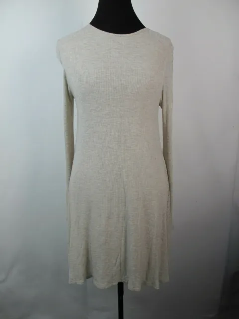 Delacy De Lacy Los Angeles Beige  DRESS Size S Modal /Spandex (JJ)