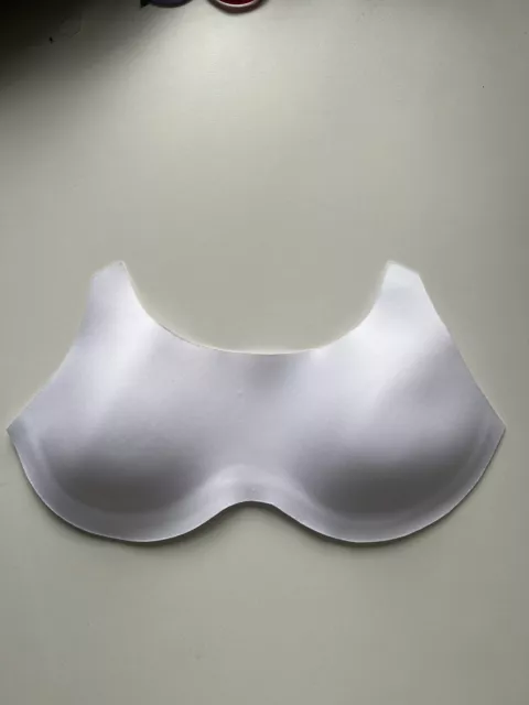 Sew in Non-Padded Bra Cups/ One Piece Suitable For Sports Bra & Swimwear. Size S