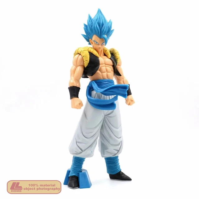 Anime Dragon Ball Z ROS Super Saiyan Blue Gogeta 12" Big Figure Statue Toy Gift