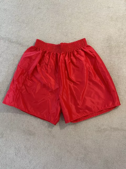 Retro Nylon silky shiny gym / football shorts